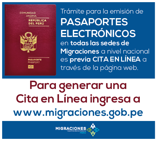 problemas de citas en linea pasaporte biometrico peru