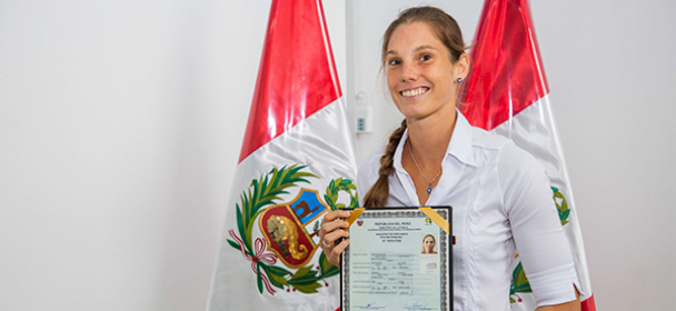 Campeona Panamericana de Muay thai se nacionaliza peruana Campeona Panamericana de Muay thai se nacionaliza peruana