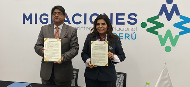 MIGRACIONES y CANATUR suscriben convenio para fortalecer turismo en el país MIGRACIONES y CANATUR suscriben convenio para fortalecer turismo en el país